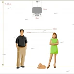 Подвесная люстра MW-Light Нора 454010905