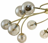 Люстра потолочная на штанге Intero V000226 (11024/15R Gold)