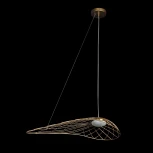 Подвесной светильник Loft It Tressage 10127/590 Gold (LED, 220V, на тросе, листья, плетеные)