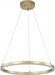 Подвесной светильник Escada Void 10254/1LED 43W Gold APP (регулировка яркости, 220V, пульт управления, управление смартфоном, на тросе, кольцо)