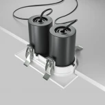 Встраиваемый светильник Hidden 3000K 2x10W 36° LED Maytoni Technical DL045-02-10W3K-W (220V)
