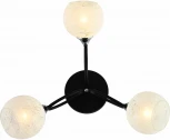 Потолочная люстра Reluce 01331-0.3-03 BK+CR