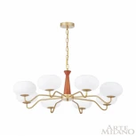 Подвесная люстра Arte Milano Napoli 310166/D900/8 BS/WD (220V, на цепи)