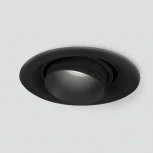 Встраиваемый точечный светильник Elektrostandard 9920 LED 15W 4200K черный (220V, круглые)