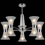 Потолочная люстра на штанге ILLUMICO IL0288-10P-79 CR (220V)