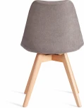 Стул TULIP SOFT (mod. 053V) / 2 шт. в упаковке Tetchair (Дерево,Пластик,Ткань/Серый) арт.24519