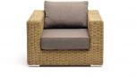 "Боно" кресло из искусственного ротанга, цвет соломенный 4SIS арт.УТ-00003966