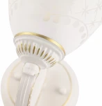 Бра с выключателем Arte Milano AM343837 343837/1W WT+G (220V)