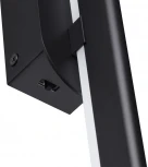 Настенный светильник Odeon Light Rudy 3890/20WLP L-VISION черный/металл LED 3000K/4000K (перекл. ч/з тумблер) 20W 220V (выключатель)