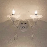 Бра Citilux Ирида CL351320 (220V, хрусталь, подвески, подсвечник, свеча)