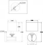 Бра Moderli Katar V2620-1W