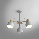 Потолочная люстра на штанге Rolla 3 Gray ImperiumLoft Rolla01 (101991-26) (220V)