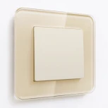 Выключатель одноклавишный (айвори матовый) Werkel W1110062 (a059277)