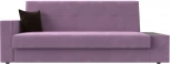 Диван-книжка Лига-020 стол справа (Сиреневый,Коричневый/Микровельвет) Лига Диванов арт.118510