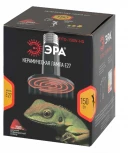 Инфракрасная лампа ЗРА FITO-150W-НQ керамическая CeramiHeat RX для брудера, рептилий 150 Вт Е27 ЭРА