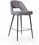 Стул полубарный Dante, рогожка серый Top Concept DANTE 2001000000197