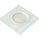 Встраиваемый точечный светильник Fametto Luciole DLS-L203 GU5.3 CHROME/WHITE