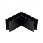 Коннектор угловой для накладного магнитного шинопровода AM Group MAGNET AM 401 LL-20B 90° Горизонтальный