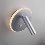 Спот для чтения Elektrostandard Tera MRL LED 1014 серебро (220V, выключатель)