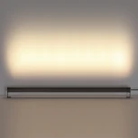 Архитектурная подсветка линейная IP65 Odeon Light Graze 7040/22WL черный/металл поворотная на 180 LED 12W 3000K 220V
