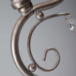 Интерьерная настольная лампа Eurosvet Incanto 01022/1 серебро (220V, выключатель)