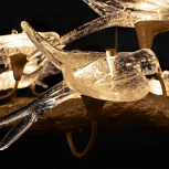 Подвесной светильник Loft It Voa 10378/1500P (LED, 220V, на тросе, ветки, птички)