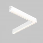 Трековый светильник светодиодный однофазный угловой рассеянного света 220В, 18Вт Imex Smart Line IL.0050.6007-18-WH