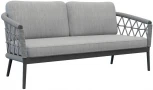 Диван уличный Garda Decor 39AR-A369B6-4 (Серый/Серый)