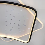 Потолочный светильник светодиодный с пультом с регулировкой цветовой температуры LED4U LED4U L1037-520 BK