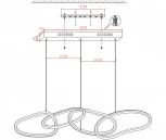 Подвесной светильник Kink Light Сена 07609-4AL,33