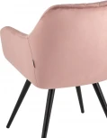 Стул вращающийся Дастин велюр пыльно-розовый УТ000036172