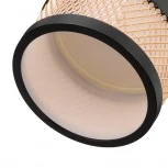 Спот Wolta WSL-GU10/S12BG под лампу GU10 Черный / золотой RETE