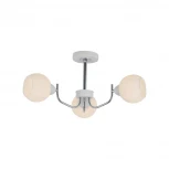 Потолочная люстра на штанге Lumion Bliss 5641/3C белый, хром E27 3*60W 220V
