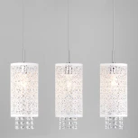 Подвесной светильник Eurosvet 1181 1181/3 хром (220V, на проводе)