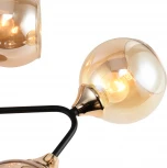 Потолочная люстра на штанге Rivoli Alison 3138-306 (220V, шарики, молекулы)