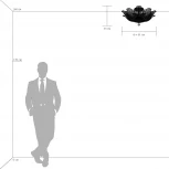 Потолочная люстра Osgona Riccio 705132