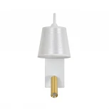 Бра с спотом и выключателем Escada Comfy 598/1A White/Brass (220V)