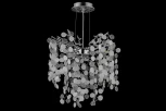 Подвесная люстра хрустальная Dio D`arte Tavenna Nickel Tavenna H 1.5.32.103 N (220V, на тросе)