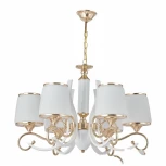 Подвесная люстра Arte Milano Florentia-3857 303857/6 Wh/Gd (220V, на цепи)