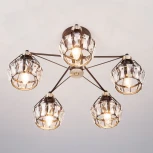 Потолочная люстра Eurosvet Lord 70075/5 черный (220V)