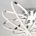 Потолочная люстра Eurosvet Evia 90100/5 хром (LED, 220V)