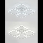 Потолочная люстра Natali Kovaltseva Simply LED LAMPS 81400 с пультом ДУ 100W, белый, LED