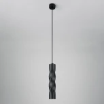 Подвесной светильник Eurosvet Scroll 50136/1 LED черный (220V, на проводе)