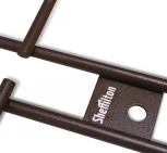 Вешалка SHT-WH14-4 коричневый муар Sheffilton 6944584301