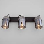 Спот Eurosvet Mars 20122/3 черный/тертый серый