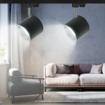 Трековый светильник ЭРА TR15 GX53 BK/SL (220V)