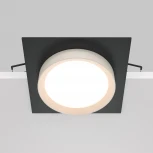 Встраиваемый светильник Hoop GX53 1x15Вт Maytoni Technical DL086-GX53-SQ-BW (220V, круглые)