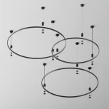 Шинопровод магнитный Flarity круглый черный 65 см Maytoni Busbar trunkings Flarity TRX154-R-D650-B (24V)