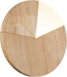 Настенный светильник Trave V000025L (10019/A/1W Wooden) (LED, 220V, круглые)