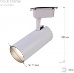 Трековый светильник ЭРА TR5-30 COB WH (LED, 220V)
